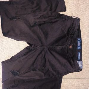 Distressed Curvy High-rise Jean Leggings